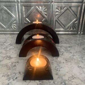 Set of Three, Tea Light Holders